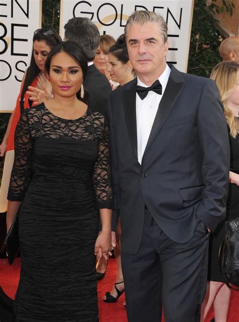 Chris Noth And Tara Wilson Attended The Golden Globes Couples At The