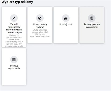 Podstawowe Typy Reklam W Facebook Ads Przewodnik Widoczni