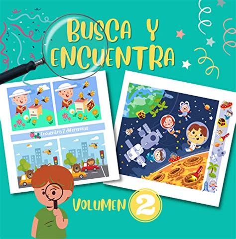 Busca Y Encuentra Para Niños Y Niñas De 3 A 10 Años Volumen 2 Libro De Actividades Infantil Y