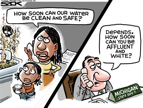 Editorial Cartoon U S Flint Water Crisis The Week