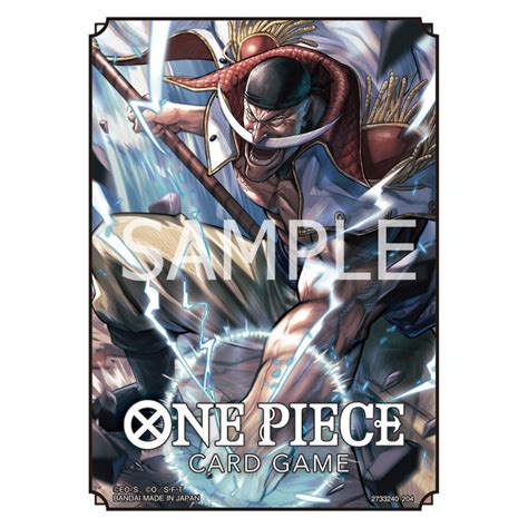 Prot Ge Cartes Official Edward Newgate One Piece Card Game Meccha Japan