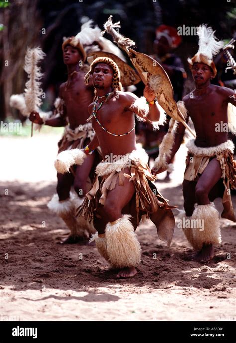 African Zulu Warrior Costume