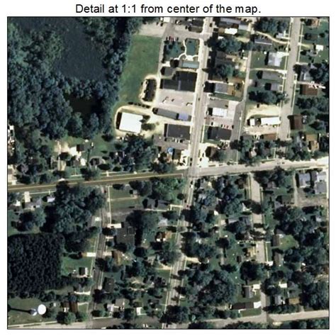 Aerial Photography Map of Pardeeville, WI Wisconsin