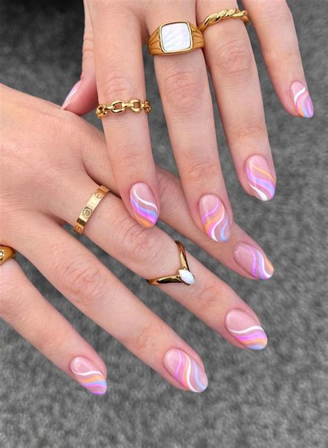 50 Pretty Summer Nails In 2022 For Every Taste Pastel Rainbow Nails