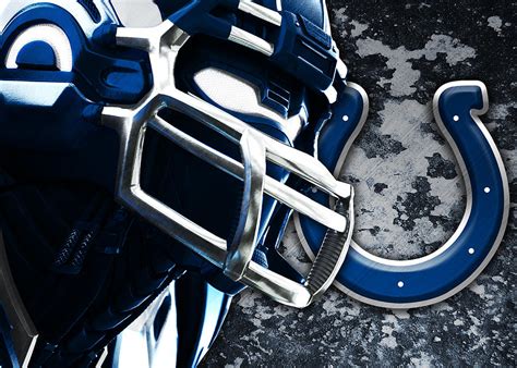 Indianapolis Colts Helmet Art Digital Art by William Ng - Pixels