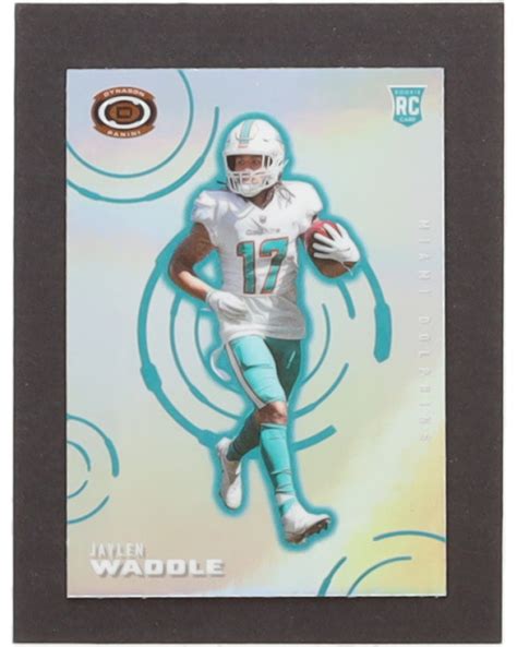 Jaylen Waddle Panini Chronicles Dynagon Rookies Silver Rc