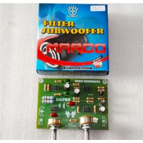 Jual Filter Subwoofer Marco Audio Subwoofer Sniper Product Shopee