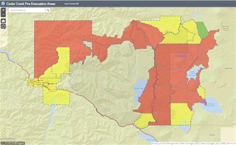 Cedar Creek Fire Evacuation Range Grows Oakridge At Level 2