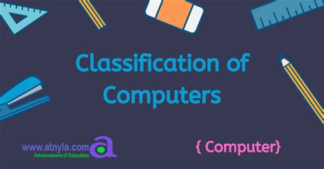 Classification Of Computers Atnyla