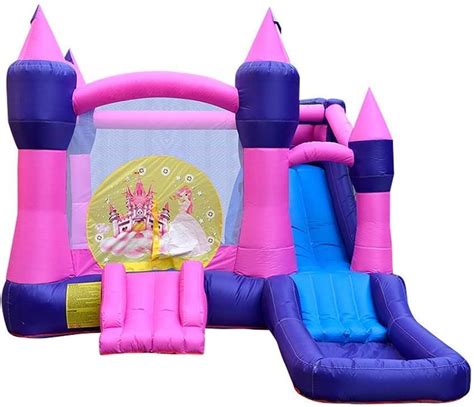 Fbite Outdoor Trampolines Inflatables Bouncy Castles Home Jumping Bed Water Slides