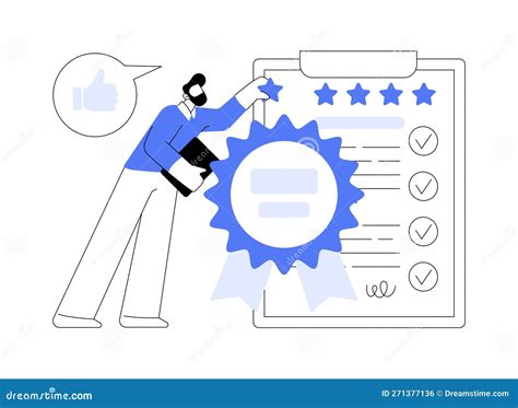 Standard For Quality Control Abstract Concept Vector Illustration