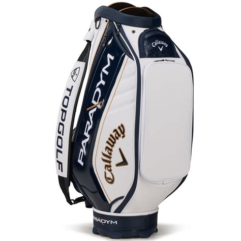 Callaway Paradym Staff Tour Golf Bag White Blue Scottsdale Golf