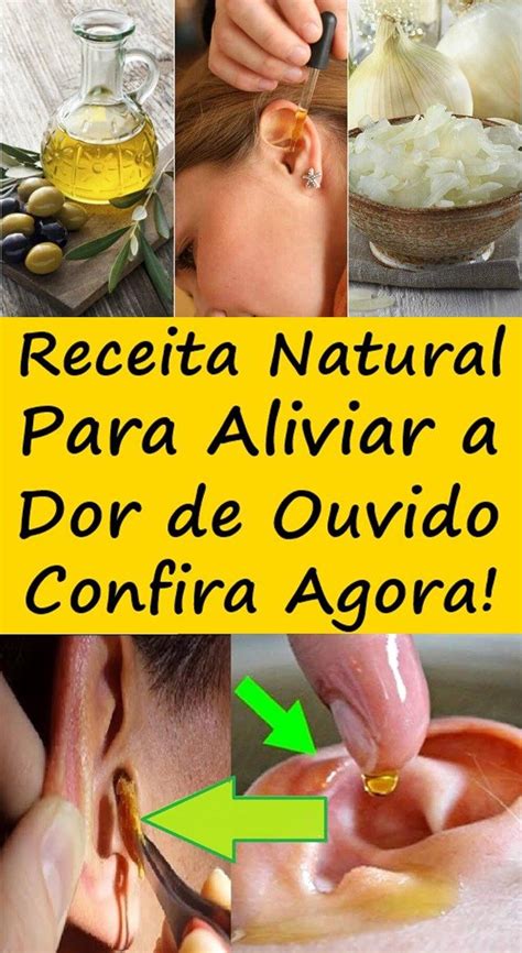 Receita Natural Para Aliviar A Dor De Ouvido Hand Soap Bottle Soap