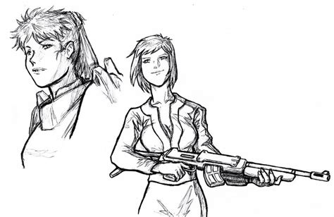 Fallout 3 Sketch By Darcad On Deviantart