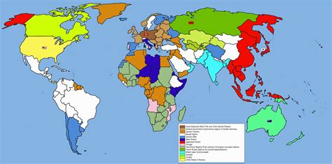 Map Of Europe If Germany Won Ww Map Of World