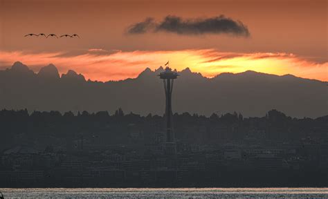 Seattle Sunrise on Behance