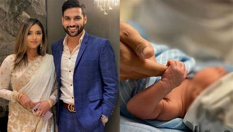 Zaid Ali Shares Adorable New Snap Of Wife Yumnah Newborn Son In