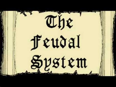 The Feudal System Gcse History Youtube