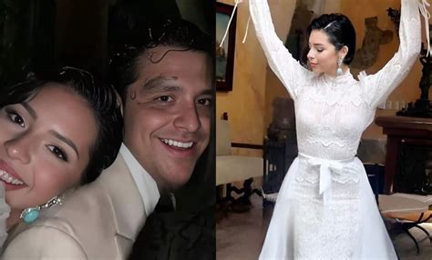 Ángela Aguilar Rinde Homenaje A Flor Silvestre Y Antonio Aguilar En Su Boda Con Nodal