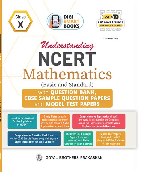 Mathematics Mastery Class 10 Ncert By Digi Smart Books Basic And Standard Cbse