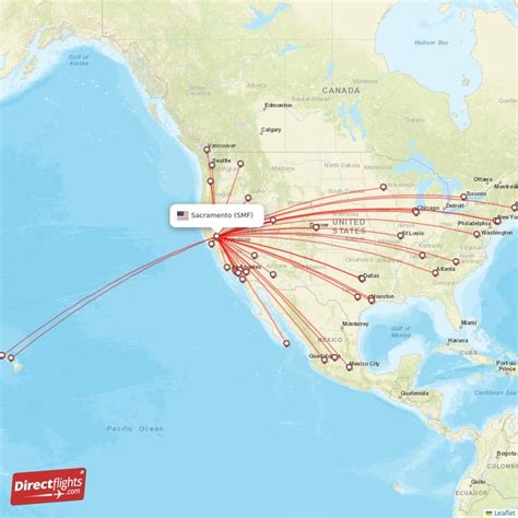 Direct Flights From Sacramento 51 Destinations Smf Usa