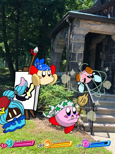 Kirby On An Adventure By Swagkirbyart On Deviantart