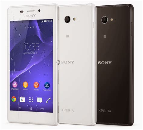 Sony Xperia M2 Aqua Waterproof Smartphone With 4 8 Inch QHD Display