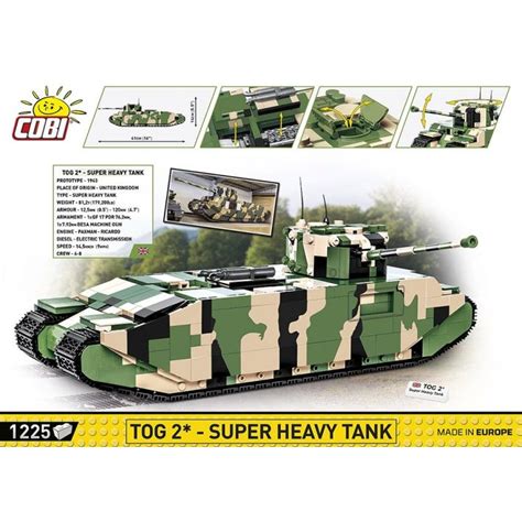 TOG II* - Super Heavy Tank (COBI-2544) \ Tanks and vehicles \ Cobi.eu