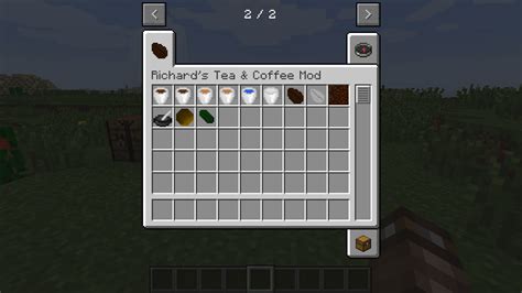 Richards Coffee And Tea Mod Minecraft Mods Curseforge