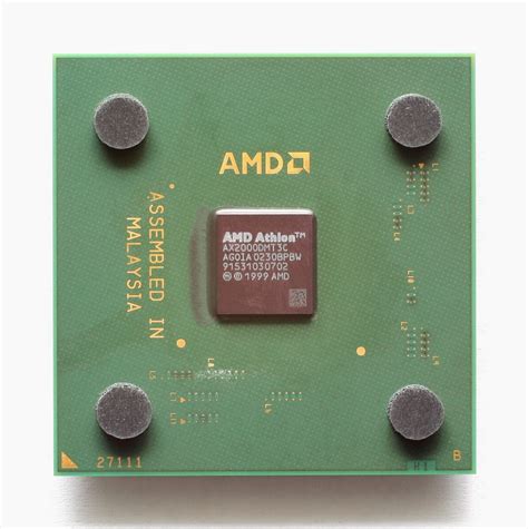 Arquitectura De Computadoras Microprocesador Amd Athlon Xp