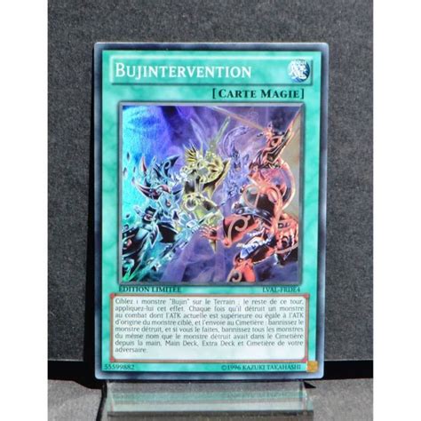 Carte Yu Gi Oh Lval Frde Bujintervention Neuf Fr Cdiscount Jeux Jouets