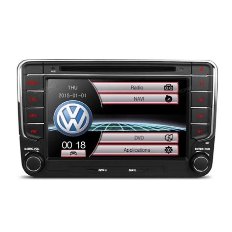 Inch Car Dvd Player With Fm Radio Gps Navigation Player For Volkswagen