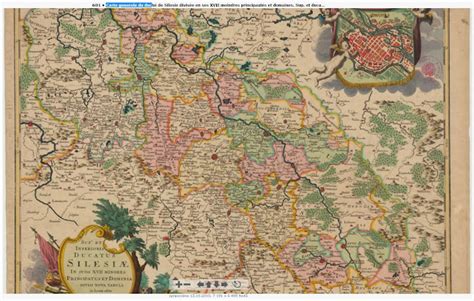 1741 Map Of Silesia Czech Out Your Ancestors