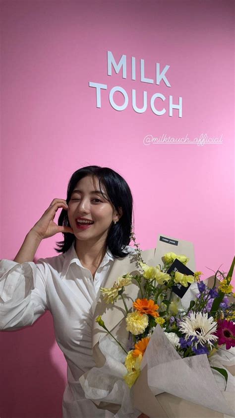 Ptkorea On Twitter Jihyo Instagram Story Updates Milktouch