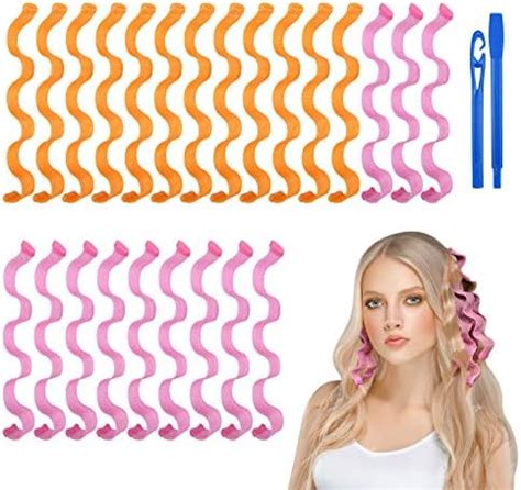 TX 18pcs Bigoudis Pour Cheveux Magiques Bigoudis En Spirale Avec