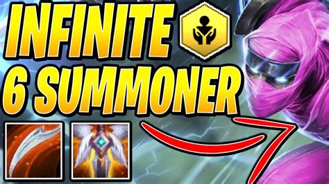 6 SUMMONER INFINITE SUMMON Teamfight Tactics TFT Ranked Strategy