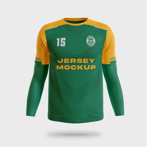 Premium PSD Soccer Jersey Mockup