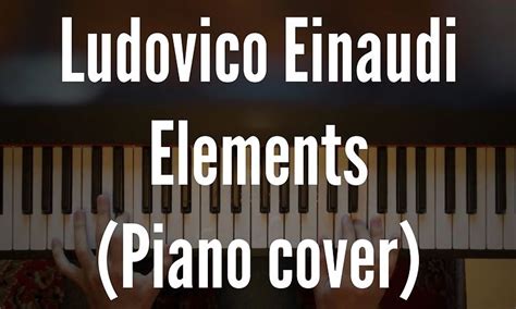 Elements Ludovico Einaudi Lp Music Mania Records Ghent