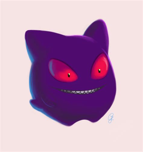 Chibi Gengar By Galacticgoldfish On Deviantart