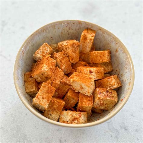 Knuspriger Tofu Aus Der Hei Luftfritteuse