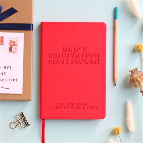 Important Dad Notes Personalised Notebook By Luna Studio Designs