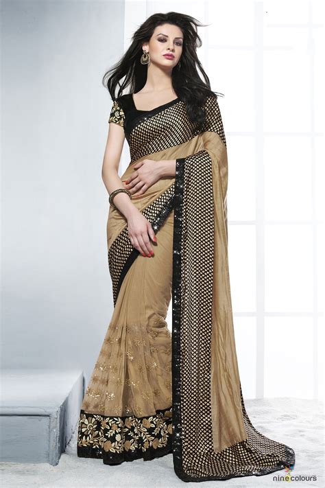 Add A Touch Of Bling With Sequin Work On Apparel Party Wear Sarees