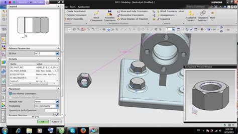 Nx Assembly Tutorial Nx And Add Library Youtube