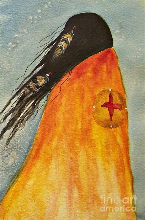 Autumn Winds By Elizabeth Webb Native American Paintings Native