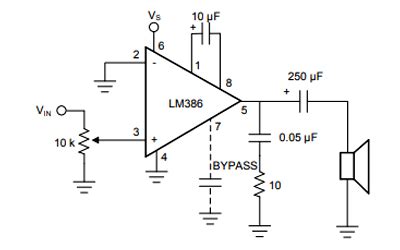 Audio Amplifier Lm Circuit