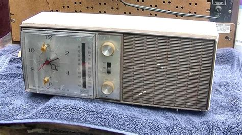 1964 Rca 4rs34 Am Fm Tube Clock Radio Repair If Transformer Smd Silver