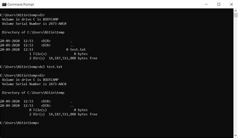 How To Delete Files Folders Using The Windows Command Line Cmd