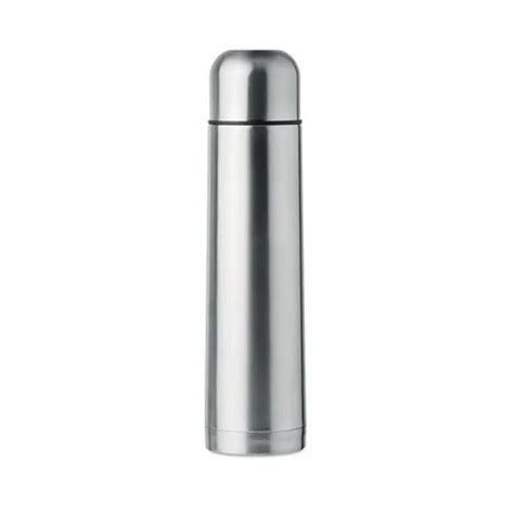 Ok Silver Stainless Steel Vacuum Flask Bottle For Home Office