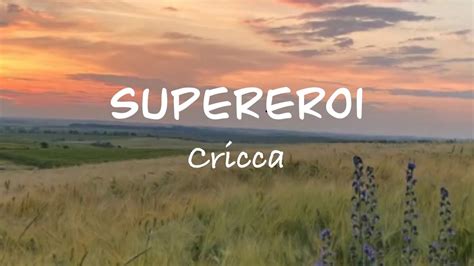 Cricca SUPEREROI Testo Lyrics Audio Completo G A I A YouTube