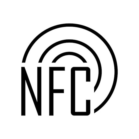 Logotipo De Pago Sin Contacto Icono De Nfc Logotipo De Carta De Nfc